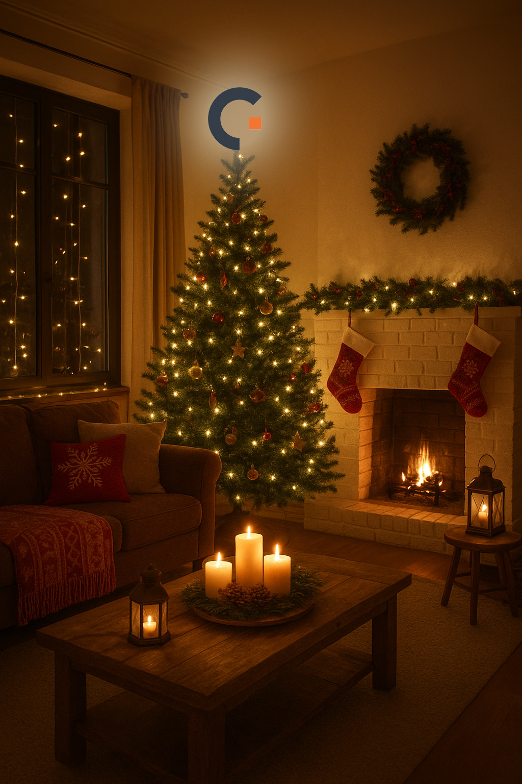 hogar navideño