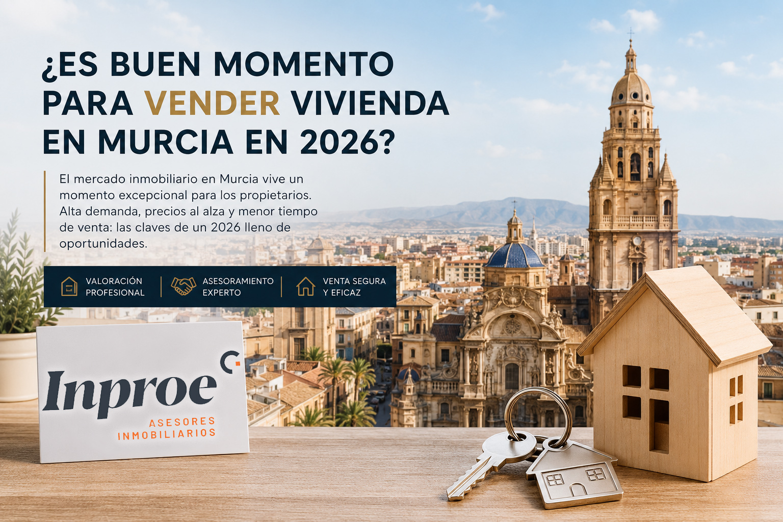 ¿Es buen momento para vender vivienda en Murcia en 2026?