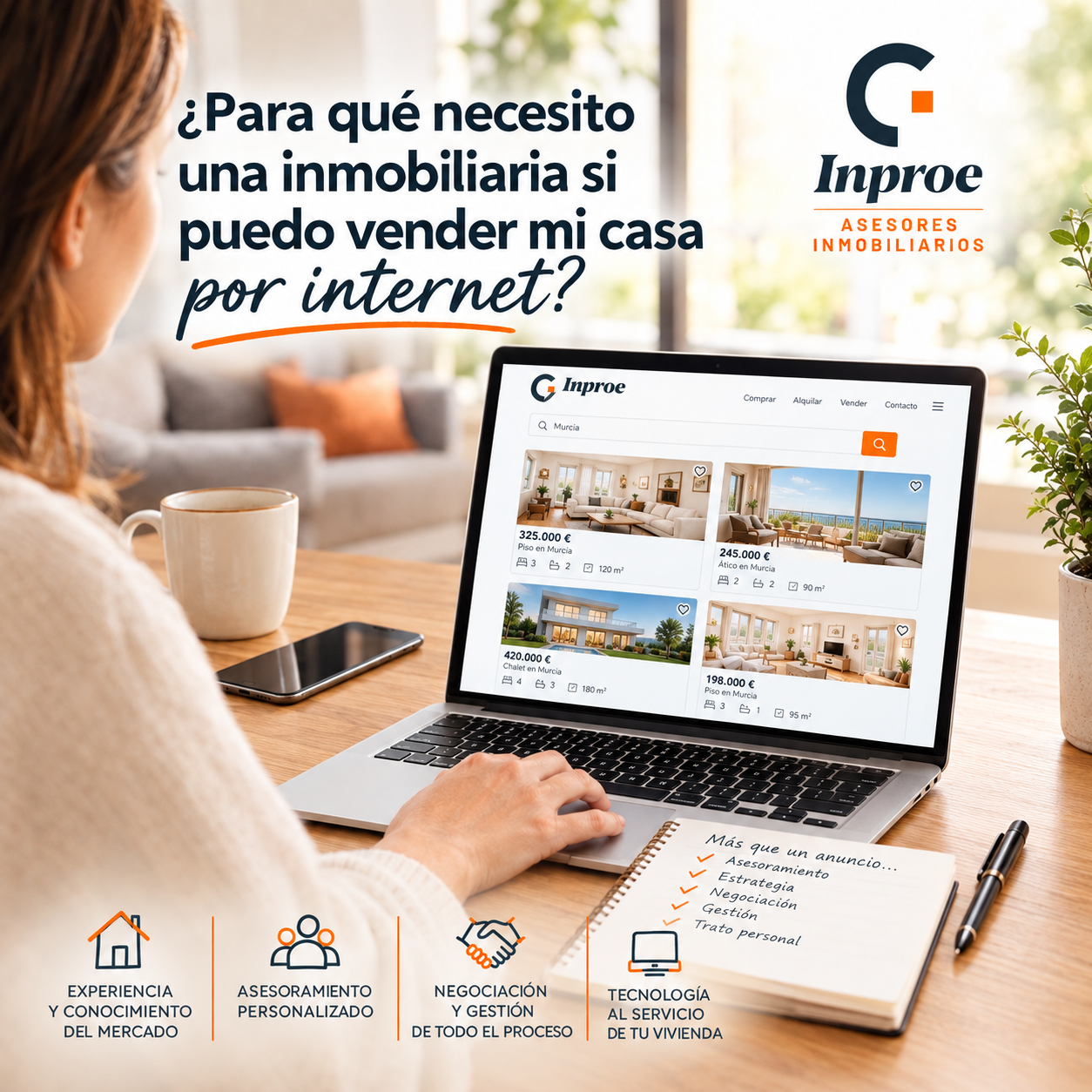 ¿Para qué necesito una inmobiliaria si puedo vender mi casa por internet?